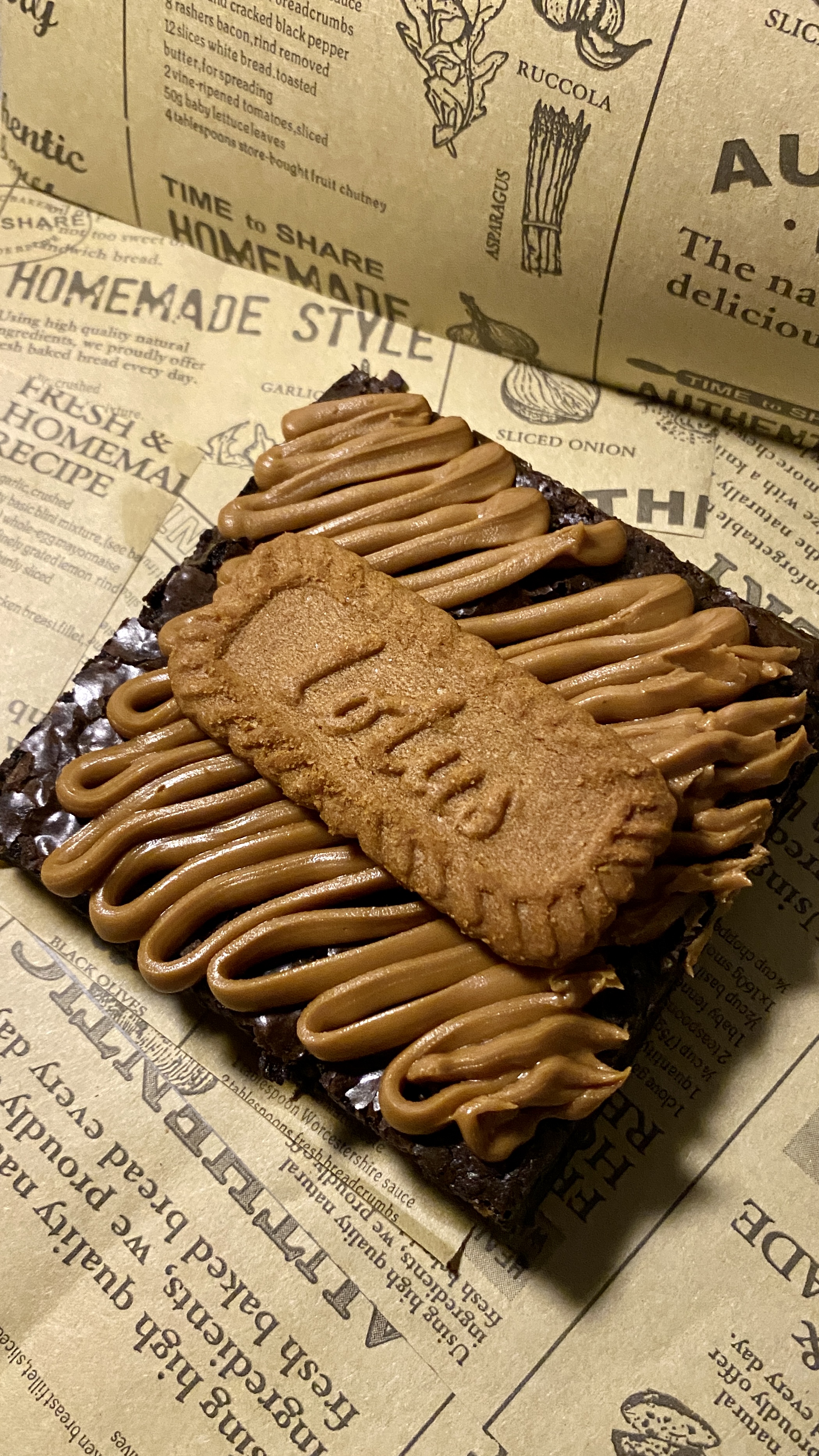 Lotus Biscoff Brownies (10x10)