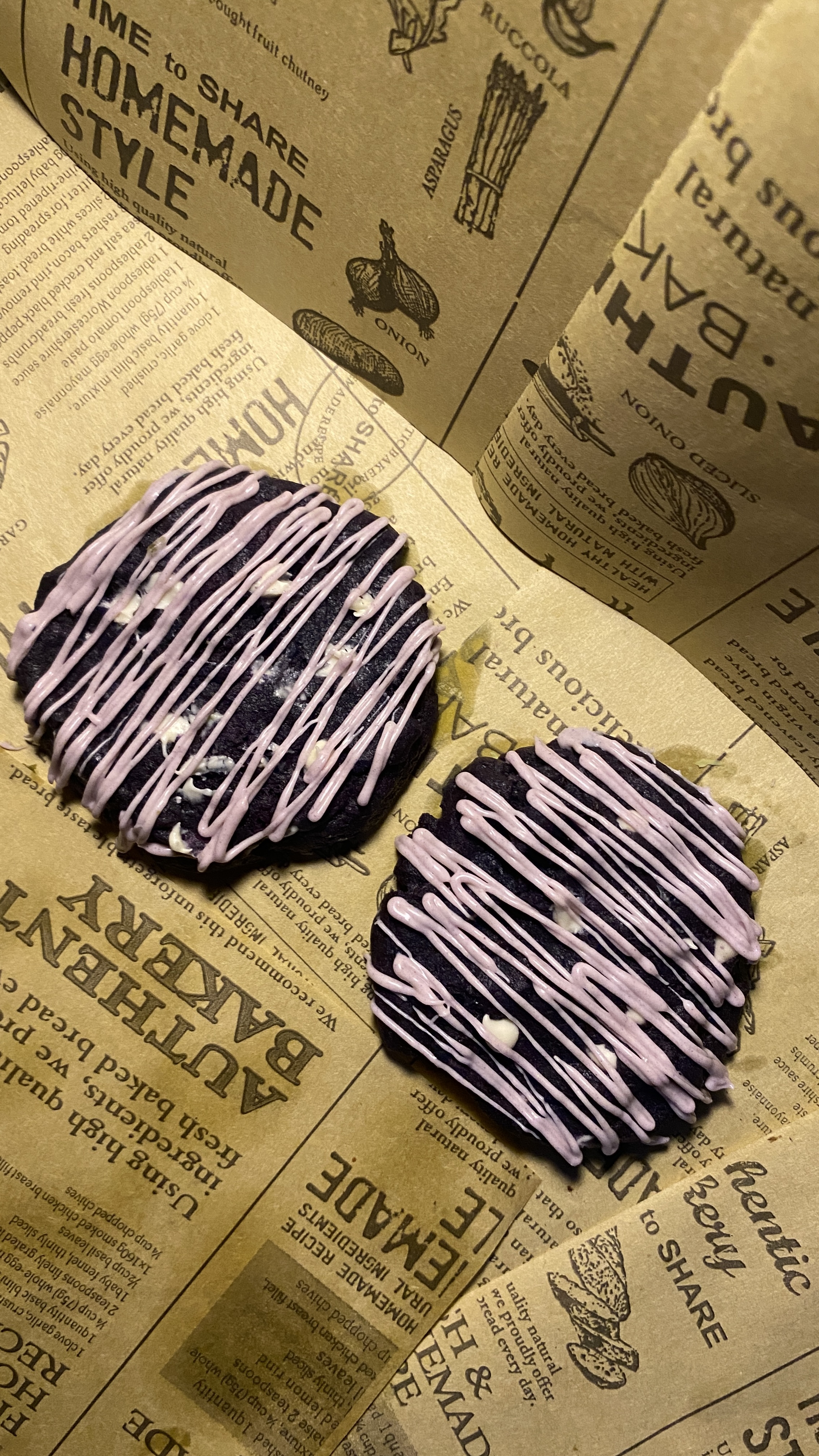 Taro Cookie