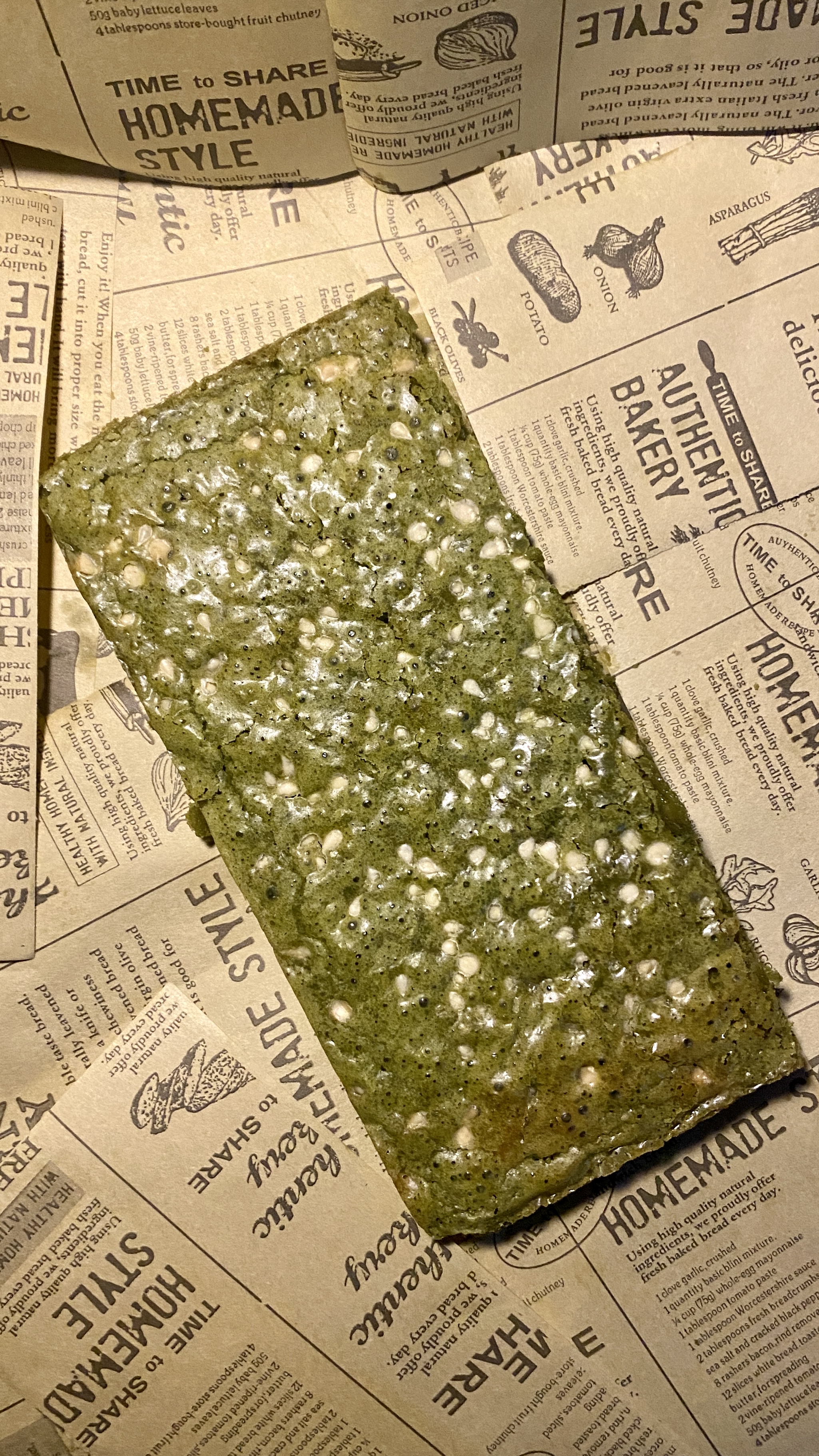 Matcha Brownies (20x10)