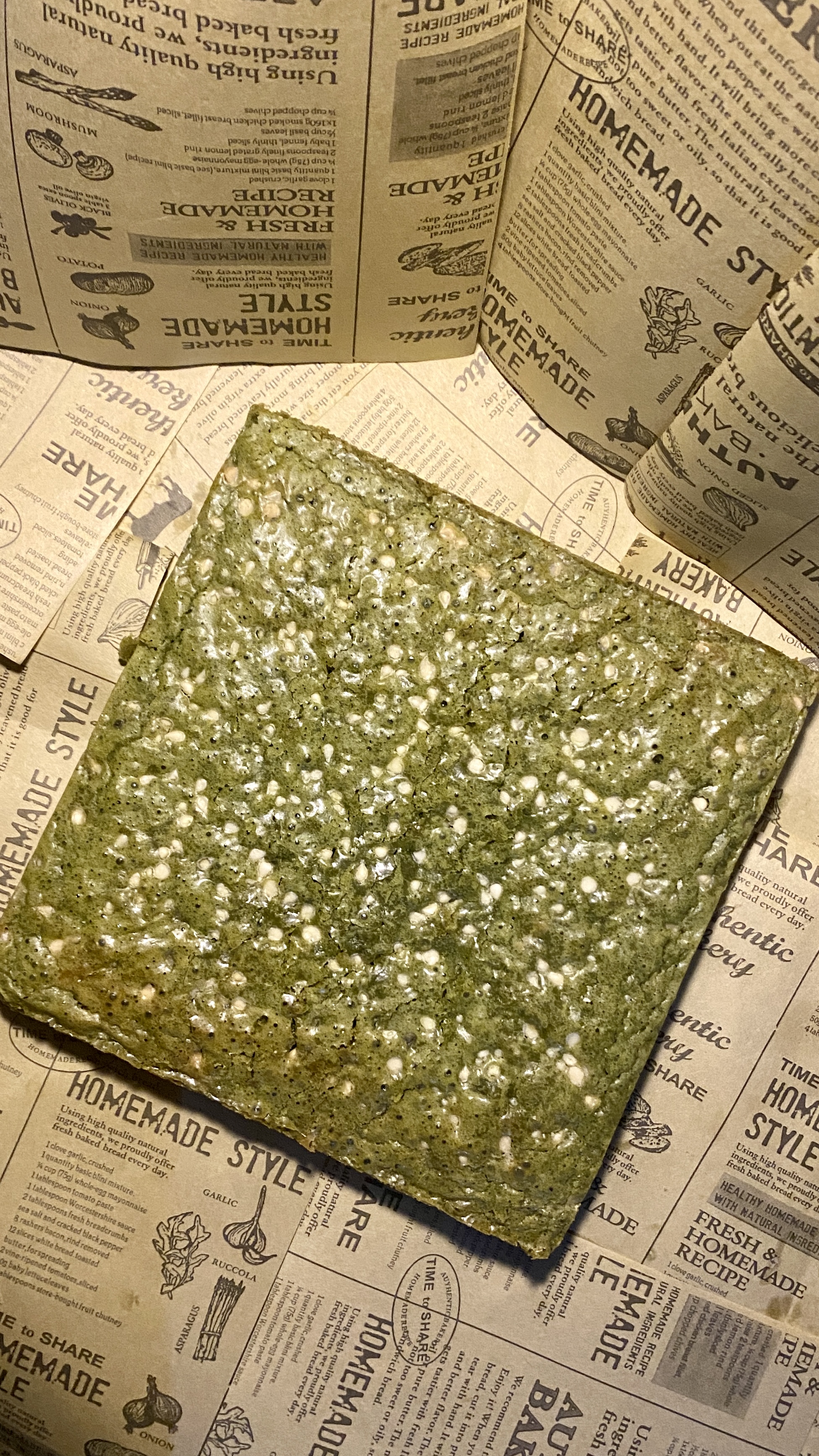 Matcha Brownies (20x20)